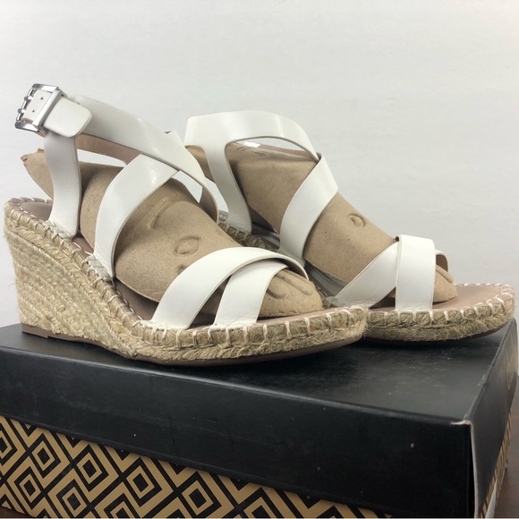 ✨EUC✨ white espadrille wedge sandal - Picture 3 of 10